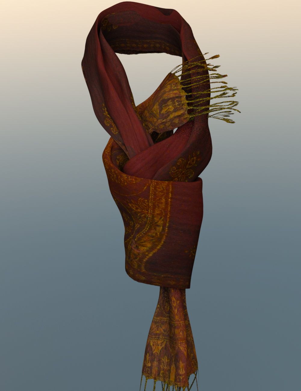 dForce Indian Scarf dForce Indian Scarf by: dobit, 3D Models by Daz 3D
