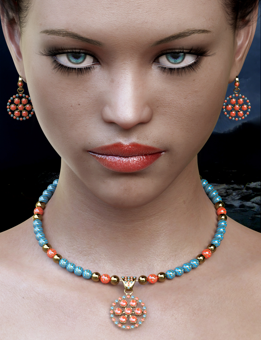 Enchanted Pearls for Genesis 8 Female(s) by: Titan XiVirtual_World, 3D Models by Daz 3D