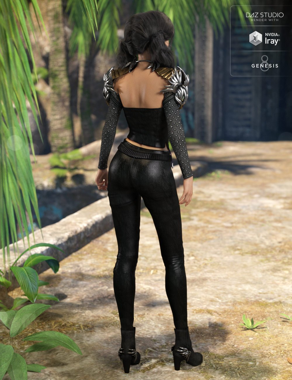 Phoenix Outfit for Genesis 8 Female(s) by: Anna BenjaminMada, 3D Models by Daz 3D