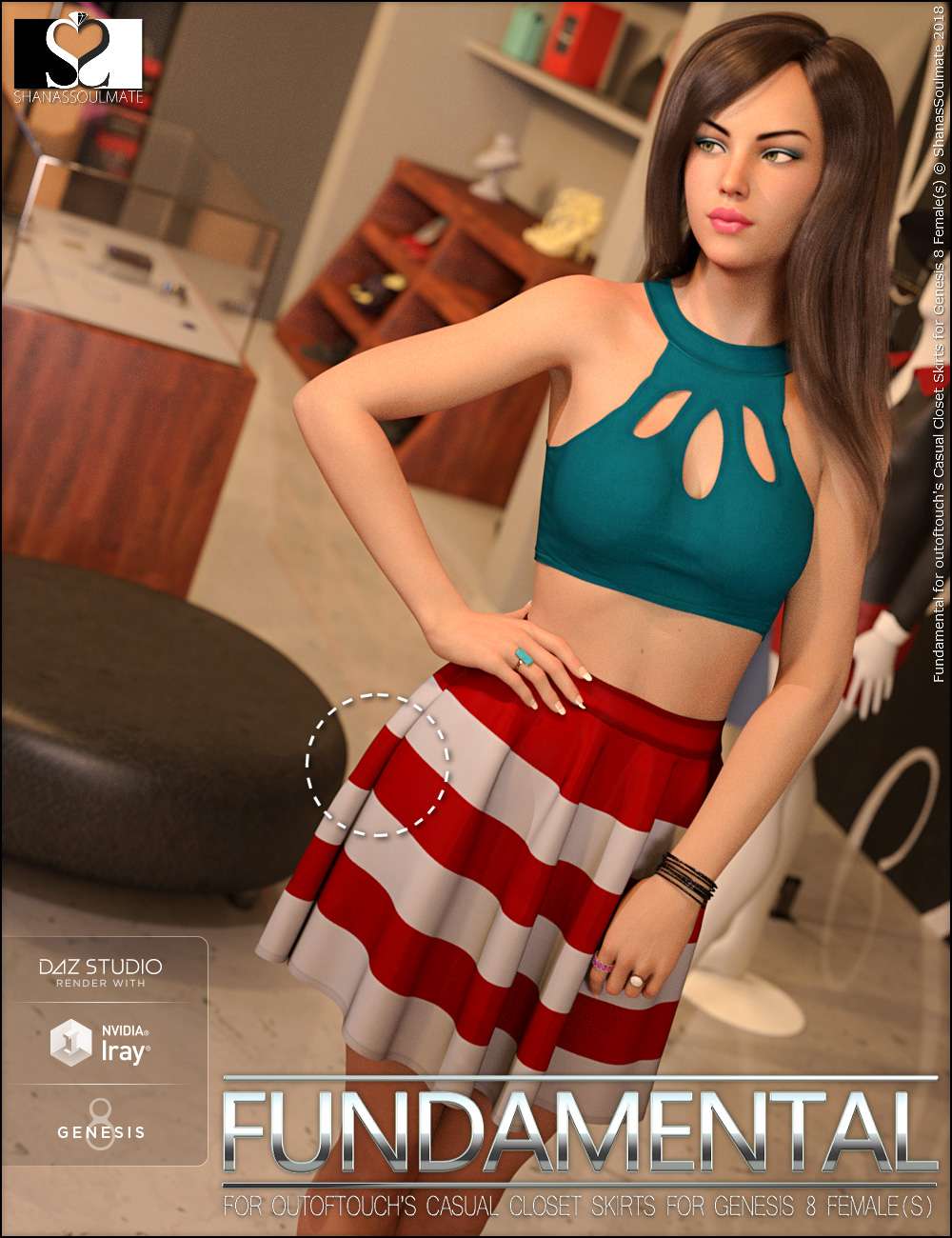 Fundamental Textures for OOT Casual Closet Skirt Collection Fundamental Textures for OOT Casual Closet Skirt Collection by: ShanasSoulmate, 3D Models by Daz 3D