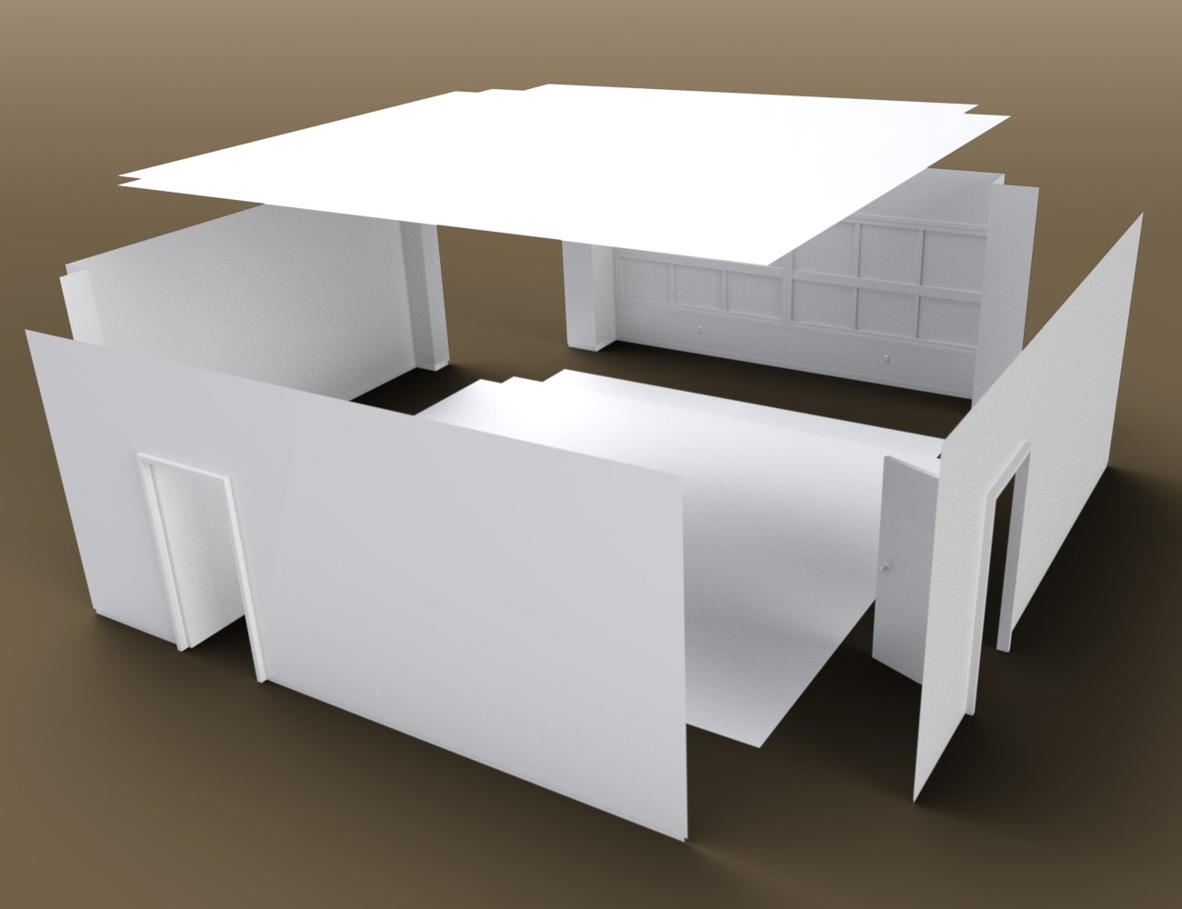 Living Room Scene by: , 3D Models by Daz 3D
