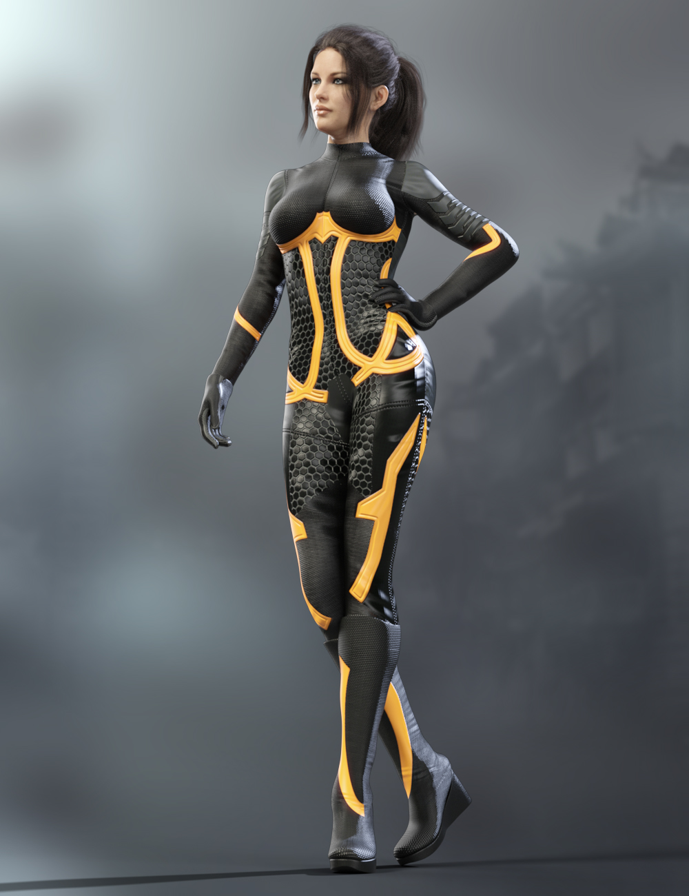 X-Fashion Sci Bodysuit 3 for Genesis 8 Female(s) X-Fashion Sci Bodysuit 3 for Genesis 8 Female(s) by: xtrart-3d, 3D Models by Daz 3D