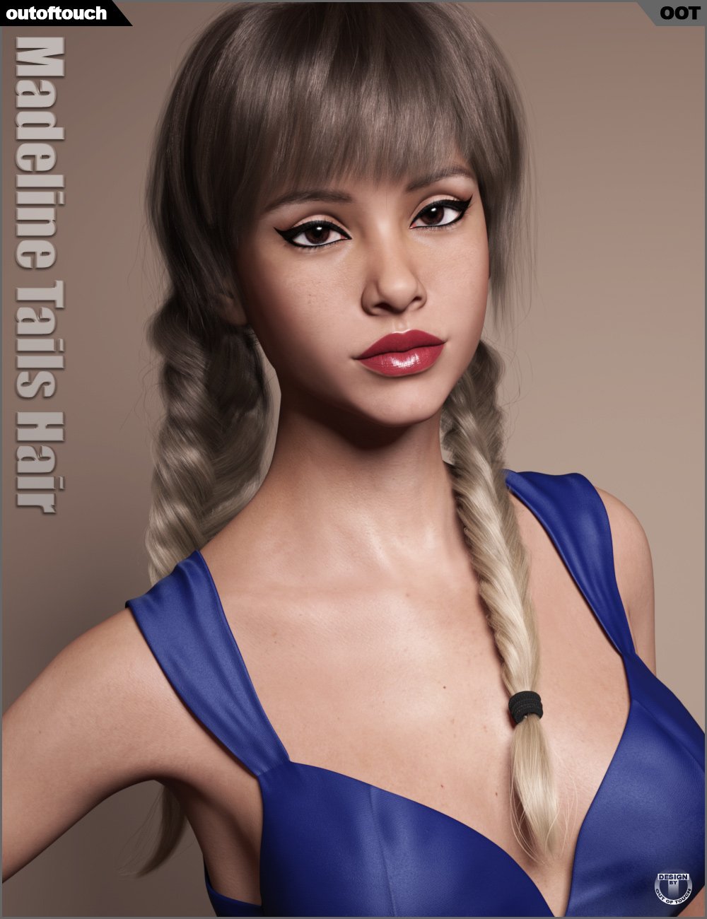 Madeline Tails Hair for Genesis 3 and 8 Female(s) Madeline Tails Hair for Genesis 3 and 8 Female(s) by: outoftouch, 3D Models by Daz 3D
