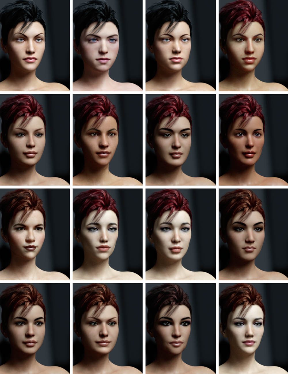 Ultra Face Morphs - 60 Essential Faces For Genesis 8 Female by: Colm Jackson, 3D Models by Daz 3D