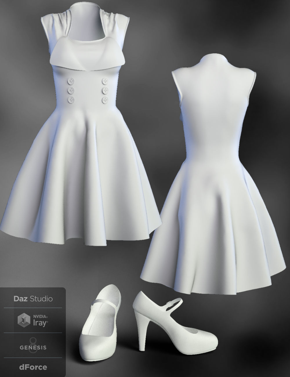 dForce Alicia Outfit for Genesis 8 Female(s) dForce Alicia Outfit for Genesis 8 Female(s) by: WildDesigns, 3D Models by Daz 3D