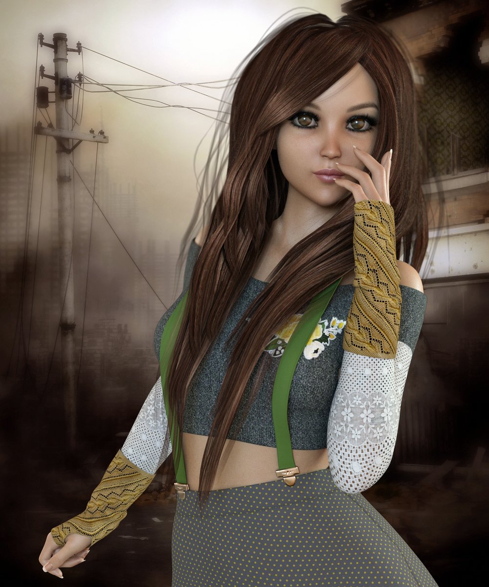 Abigail Hair for Genesis 3 and 8 Female(s) Abigail Hair for Genesis 3 and 8 Female(s) by: Propschick, 3D Models by Daz 3D