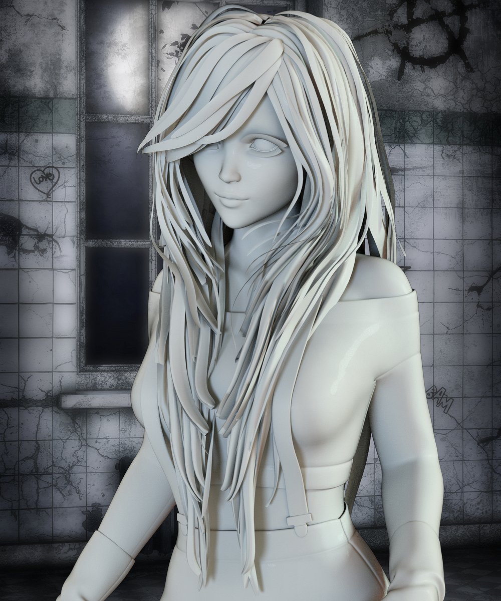 Abigail Hair for Genesis 3 and 8 Female(s) Abigail Hair for Genesis 3 and 8 Female(s) by: Propschick, 3D Models by Daz 3D