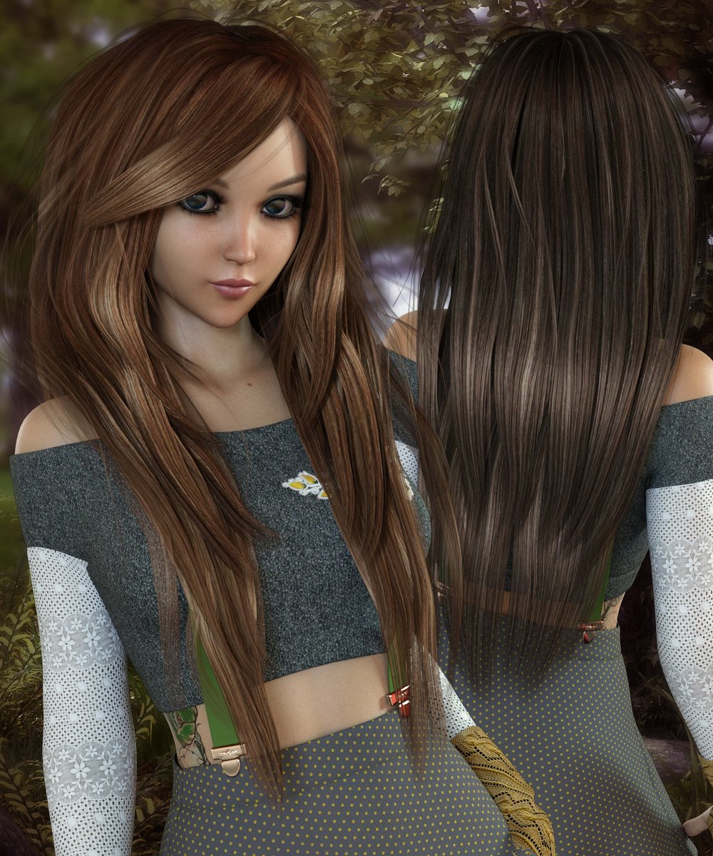 Abigail Hair for Genesis 3 and 8 Female(s) Abigail Hair for Genesis 3 and 8 Female(s) by: Propschick, 3D Models by Daz 3D