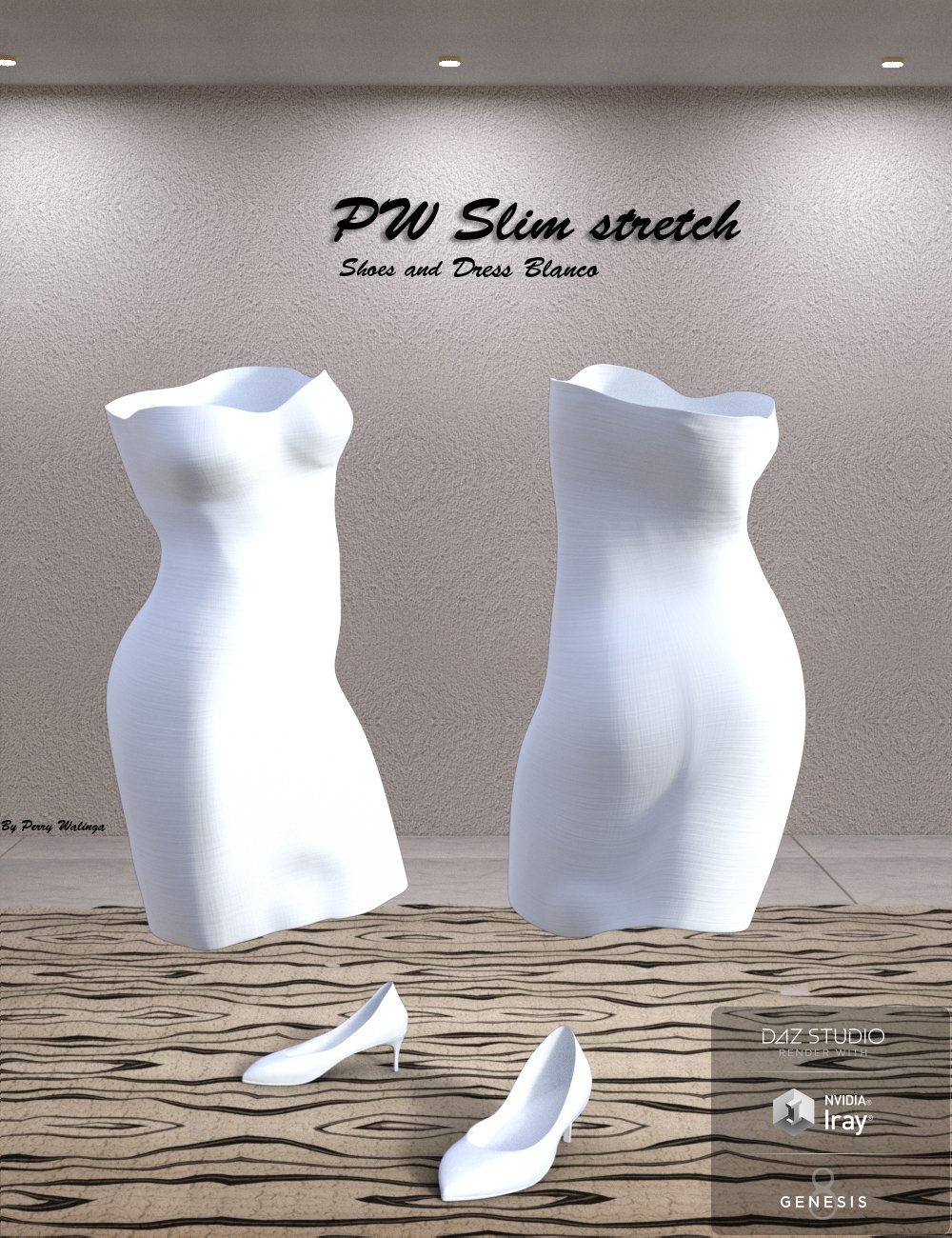 PW dForce Slim Stretch Dress Outfit for Genesis 8 Female(s) PW dForce Slim Stretch Dress Outfit for Genesis 8 Female(s) by: PW Productions, 3D Models by Daz 3D