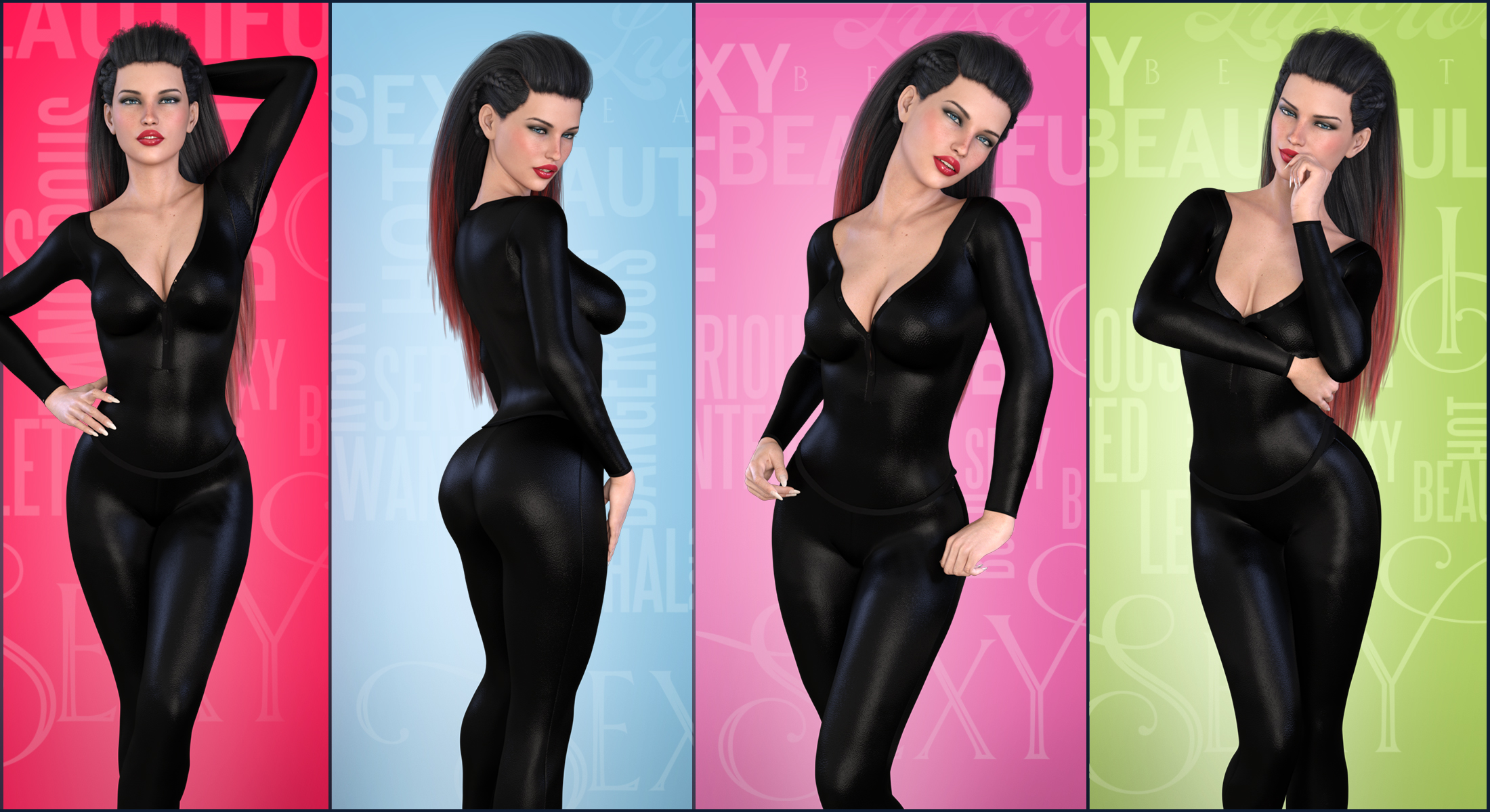 Z Utility Series Promo Poses And Partials For Genesis 3 And 8 Daz 3d 6028