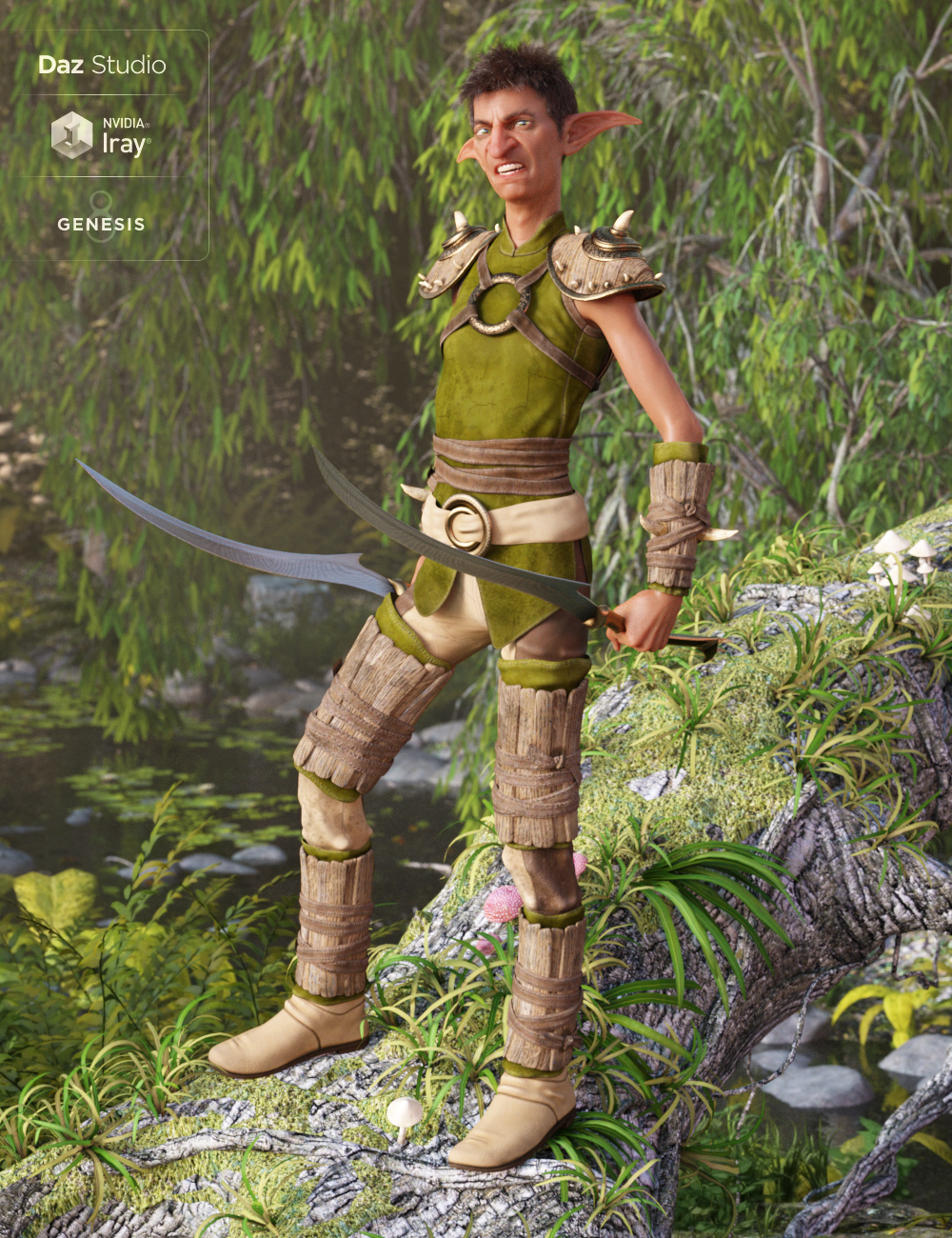 Oak Defender Outfit Textures Oak Defender Outfit Textures by: Arien, 3D Models by Daz 3D