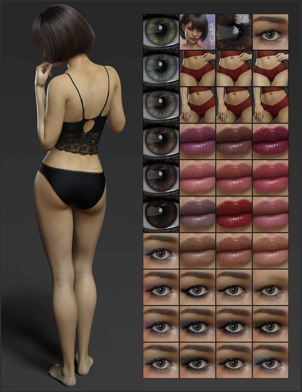 FWSA Cara HD for Victoria 8 FWSA Cara HD for Victoria 8 by: Fred Winkler ArtSabby, 3D Models by Daz 3D