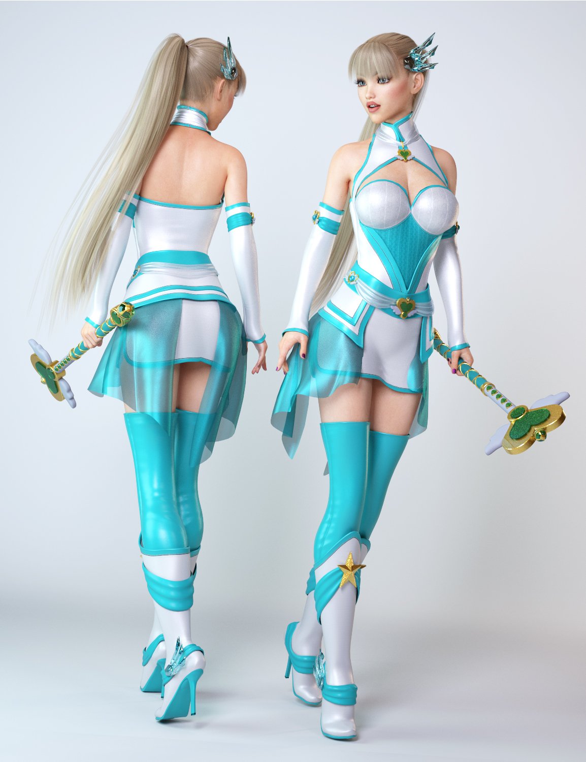 dForce Star Angel Outfit for Genesis 8 Female(s) dForce Star Angel Outfit for Genesis 8 Female(s) by: Val3dart, 3D Models by Daz 3D