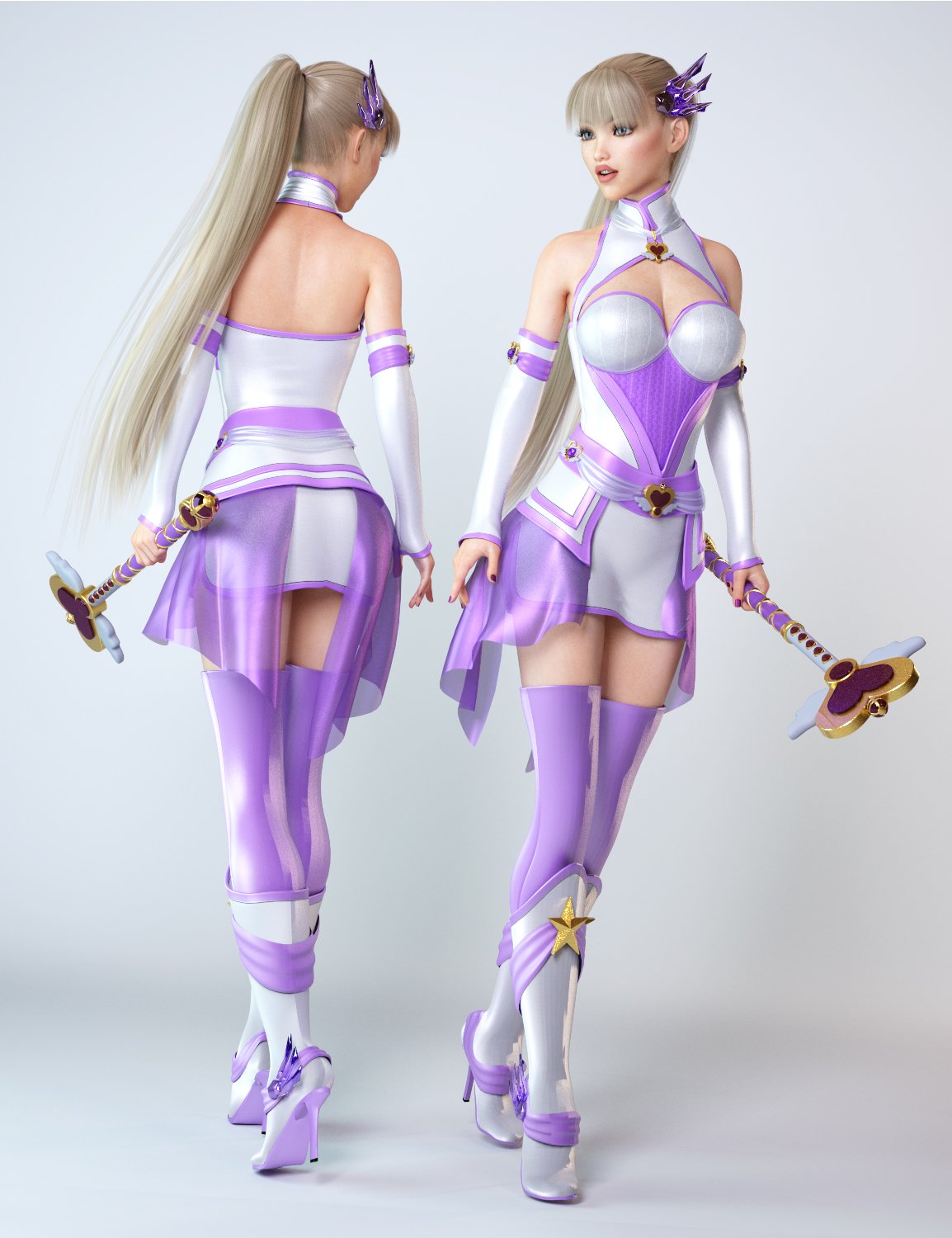 dForce Star Angel Outfit for Genesis 8 Female(s) dForce Star Angel Outfit for Genesis 8 Female(s) by: Val3dart, 3D Models by Daz 3D