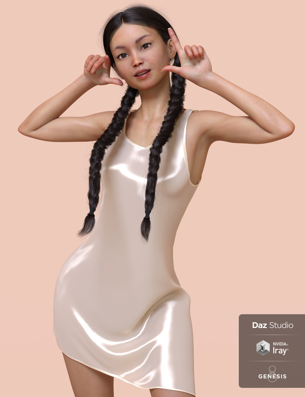 Eider and Olaya for Genesis 8 Female by: AnainAkasha, 3D Models by Daz 3D