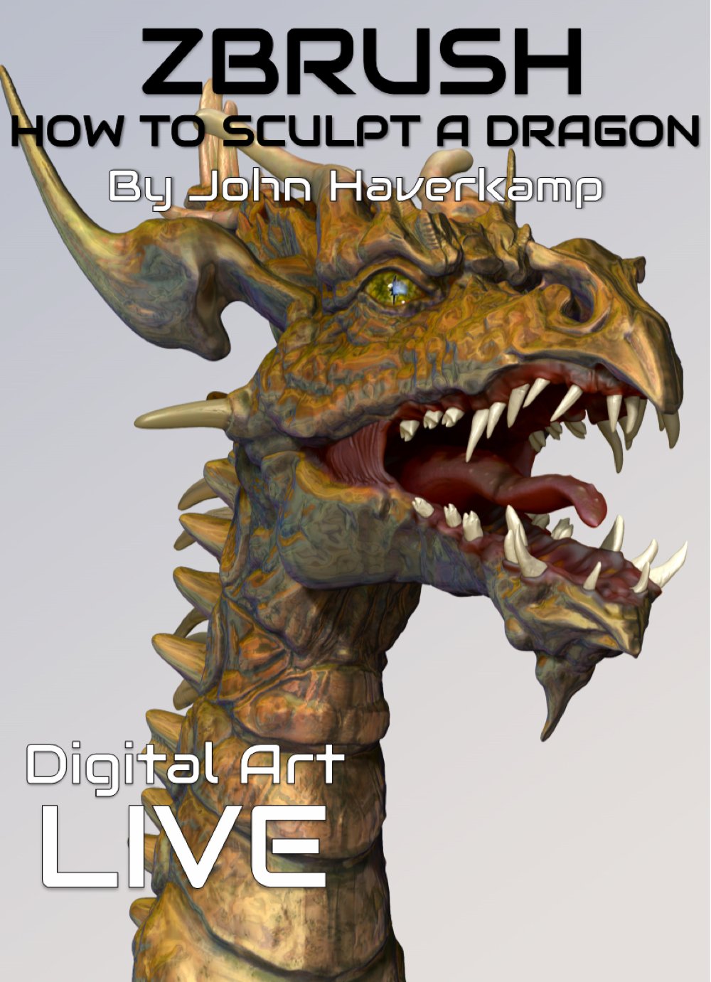 ZBrush Masterclass : How to Sculpt a Dragon by: Digital Art Livemagbhitu, 3D Models by Daz 3D