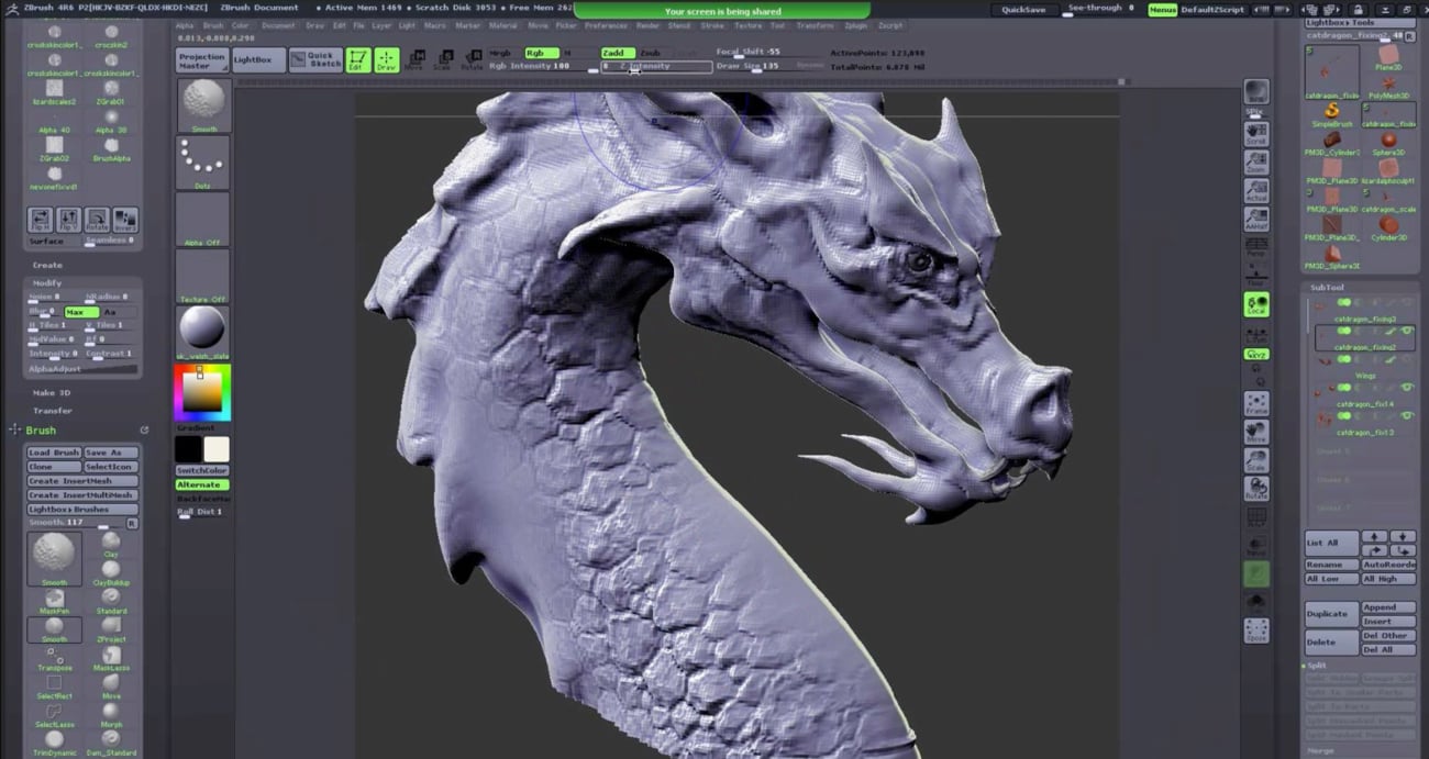 ZBrush Masterclass : How to Sculpt a Dragon ZBrush Masterclass : How to Sculpt a Dragon by: Digital Art Livemagbhitu, 3D Models by Daz 3D