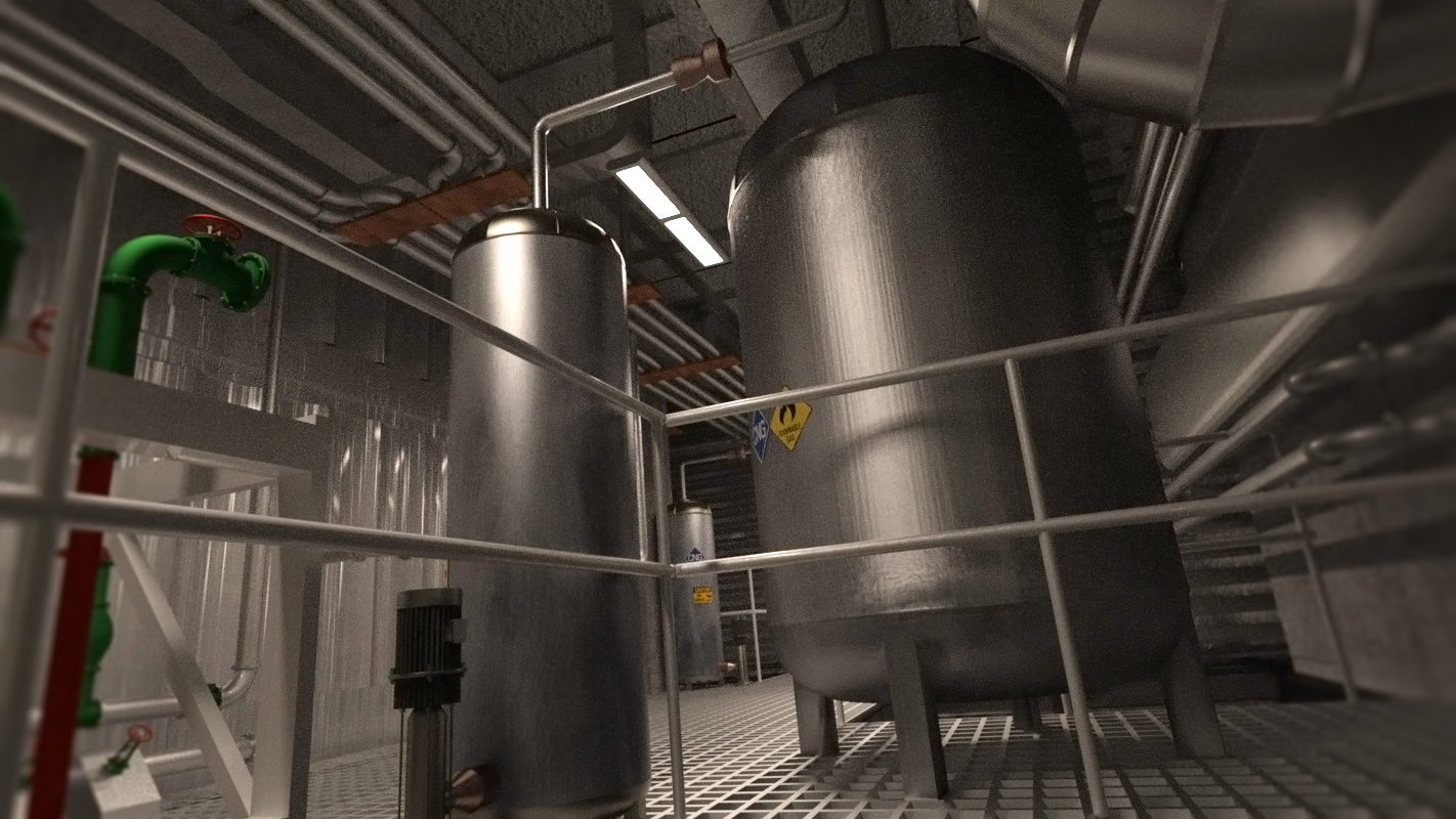 Power Plant Power Plant by: PerspectX, 3D Models by Daz 3D
