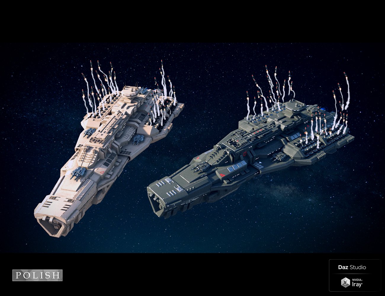 BeeHive Missile Corvette BeeHive Missile Corvette by: Polish, 3D Models by Daz 3D