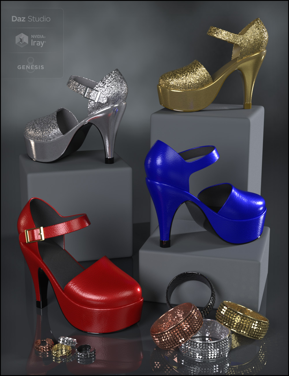 dForce Eveningwear for Genesis 8 Male(s) by: Fisty & Darc, 3D Models by Daz 3D