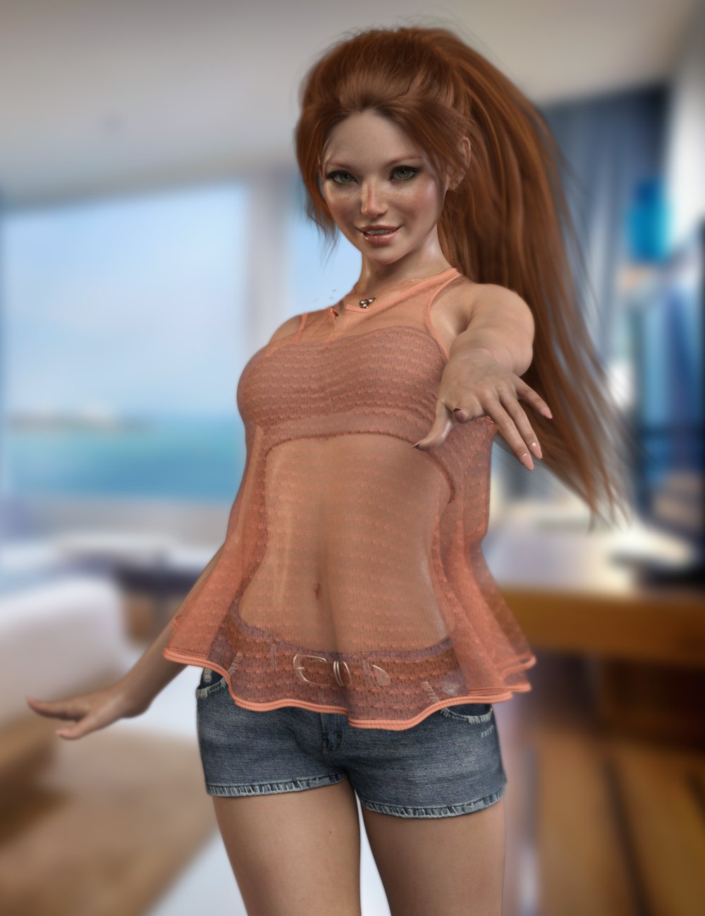 P3D Riza for Aiko 8 by: P3Design, 3D Models by Daz 3D