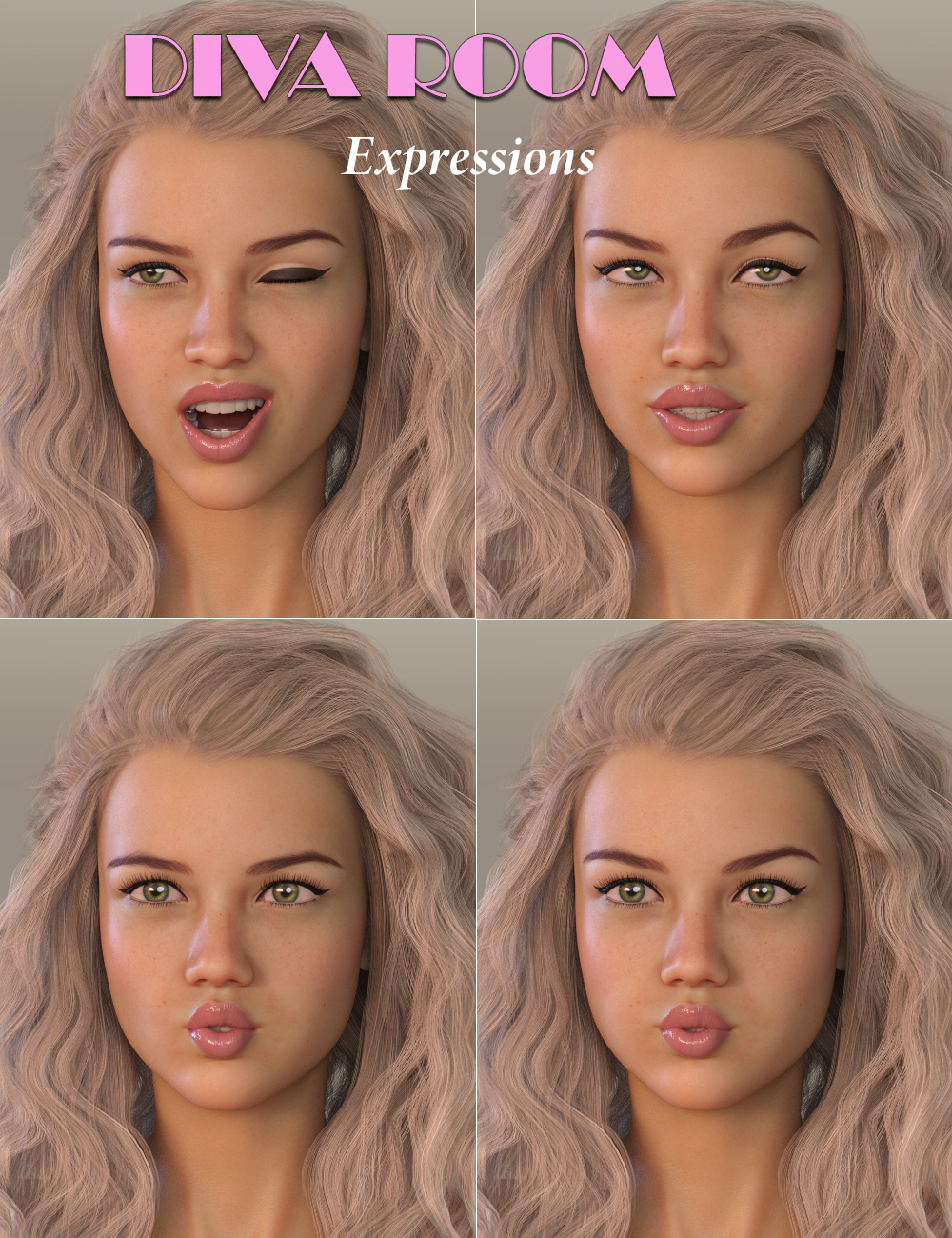 IG Diva Room Poses and Expressions for Genesis 8 Female by: i3D_LotusValery3D, 3D Models by Daz 3D