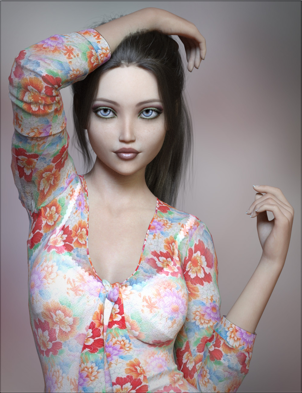 VYK Rose for Aiko 8 by: vyktohria, 3D Models by Daz 3D