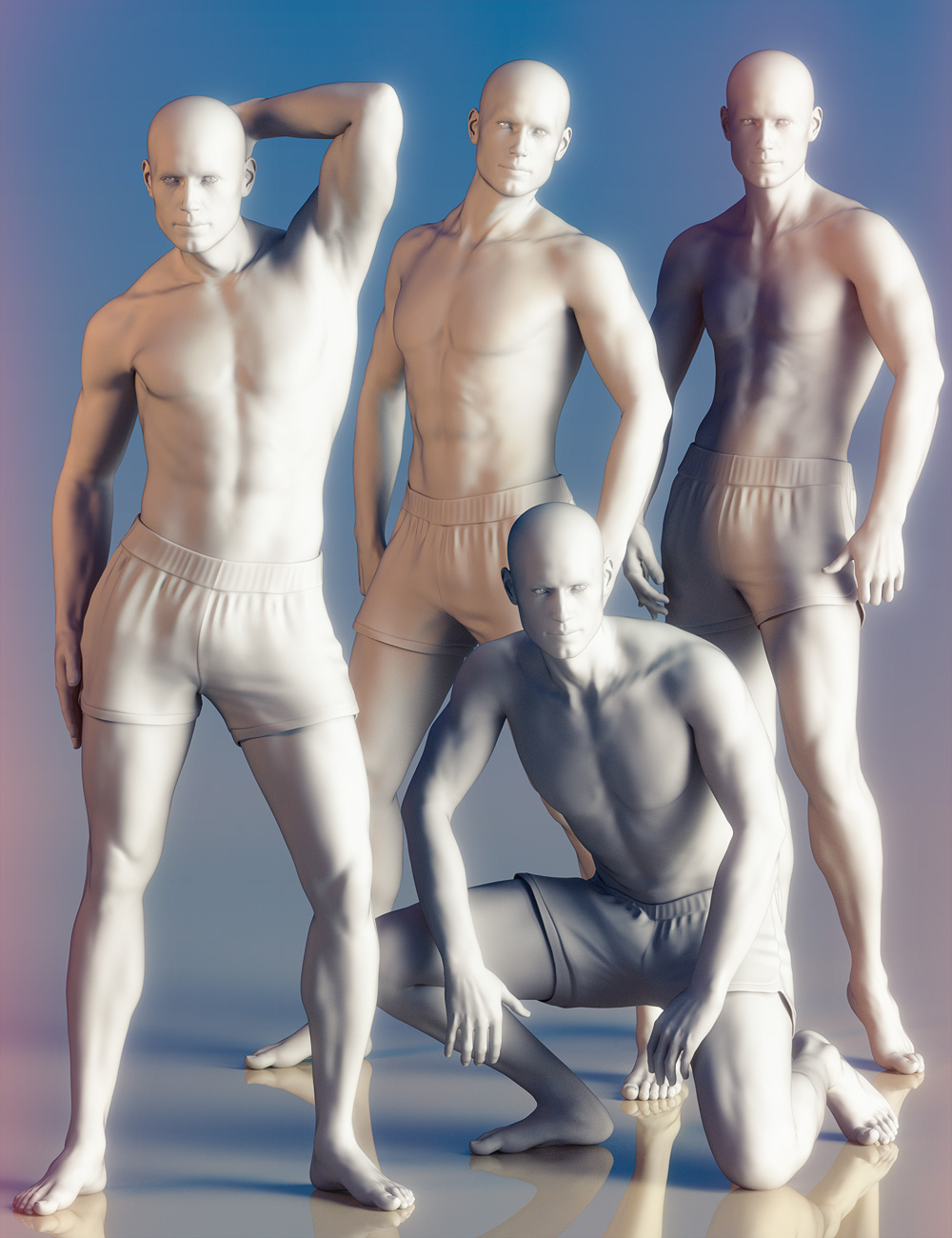 Jepe's Turn Around Poses for Genesis 8 Male and Michael 8 by: Jepe, 3D Models by Daz 3D