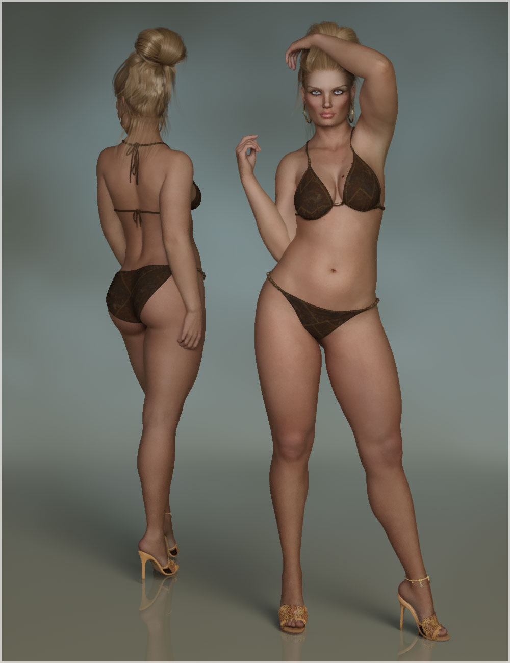 BD Louisa for Penny 8 by: Belladzines, 3D Models by Daz 3D