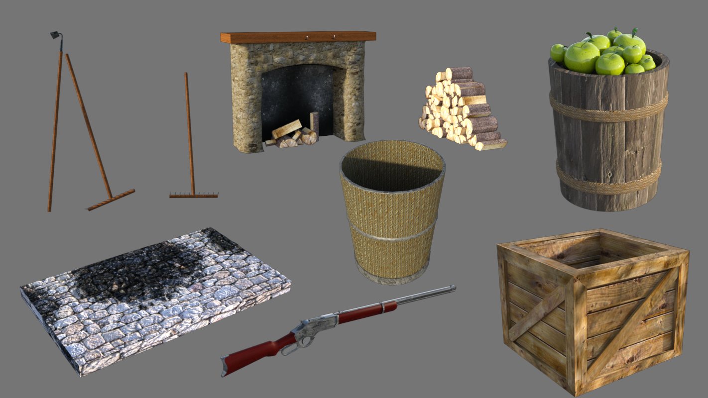 Outlaw Hideout Outlaw Hideout by: Digitallab3D, 3D Models by Daz 3D