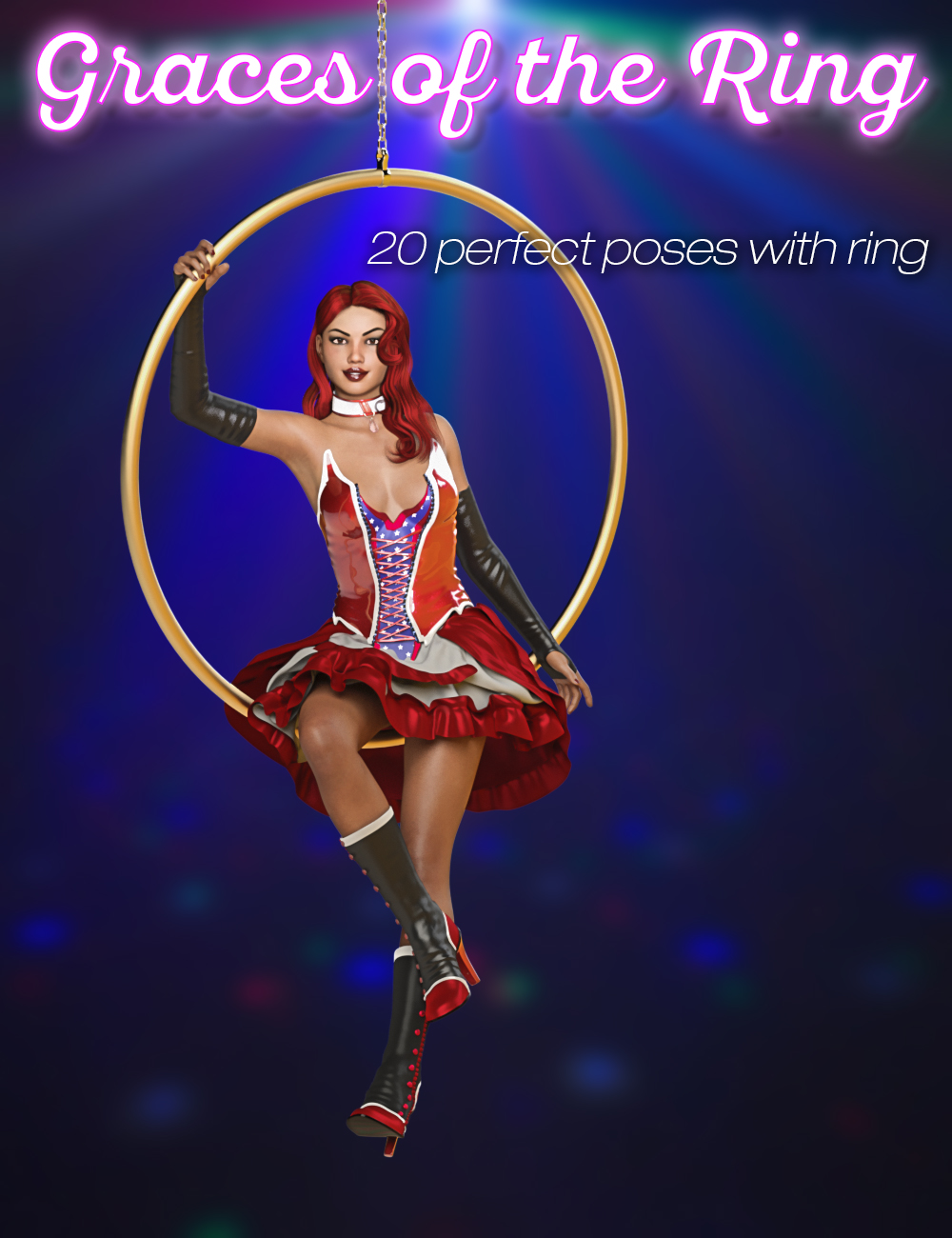 Slide3D Graces of the Ring Prop and Poses for Genesis 3 and 8 Female by: Slide3D, 3D Models by Daz 3D