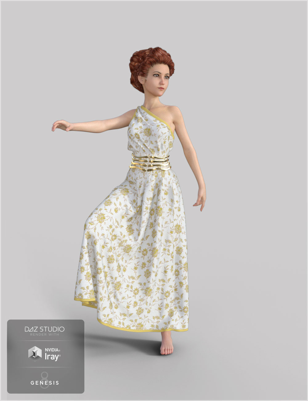 dForce Roma Dress for Genesis 8 Female(s) dForce Roma Dress for Genesis 8 Female(s) by: Cute3D, 3D Models by Daz 3D
