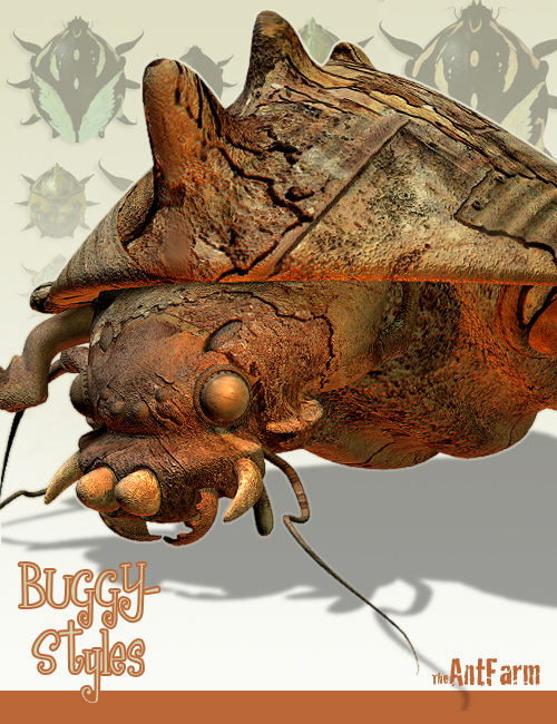 Buggy Styles by: The AntFarm, 3D Models by Daz 3D