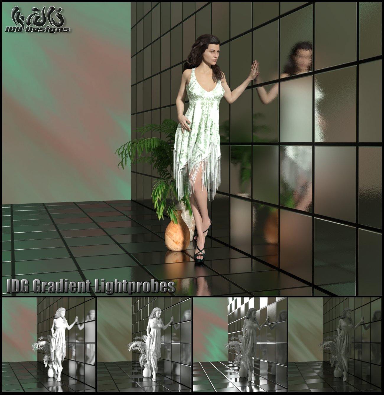 IDG Gradient Lights by: IDG DesignsDestinysGardenInaneGlory, 3D Models by Daz 3D