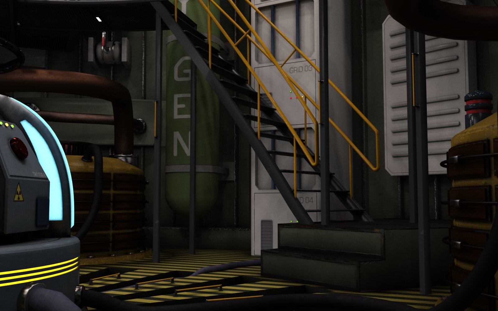 MV Stella Engineering Deck MV Stella Engineering Deck by: TangoAlpha, 3D Models by Daz 3D