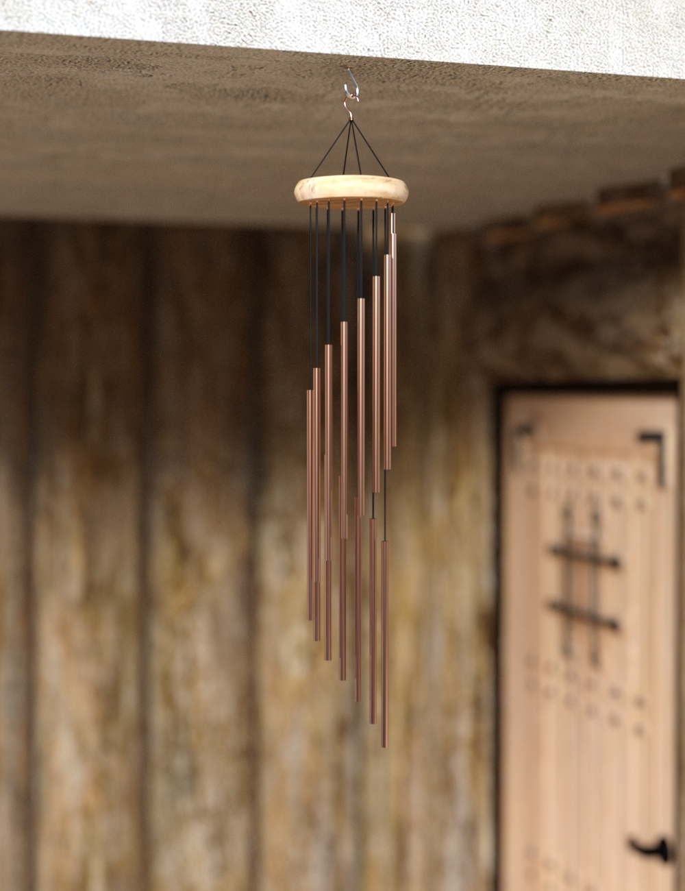 Wind Chimes for Iray Wind Chimes for Iray by: ImagineX, 3D Models by Daz 3D