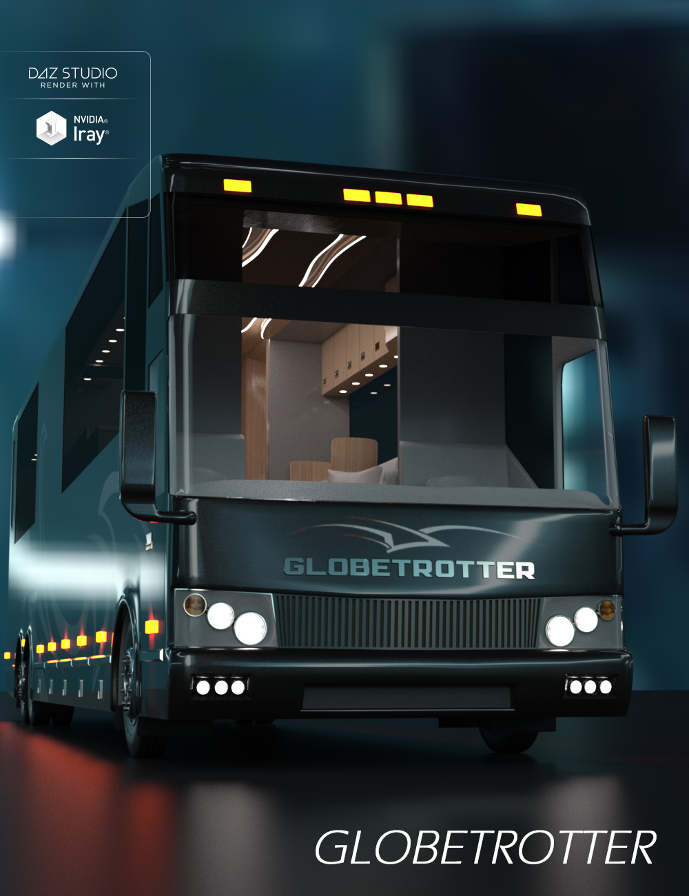 Globetrotter Motor Home by: Human, 3D Models by Daz 3D