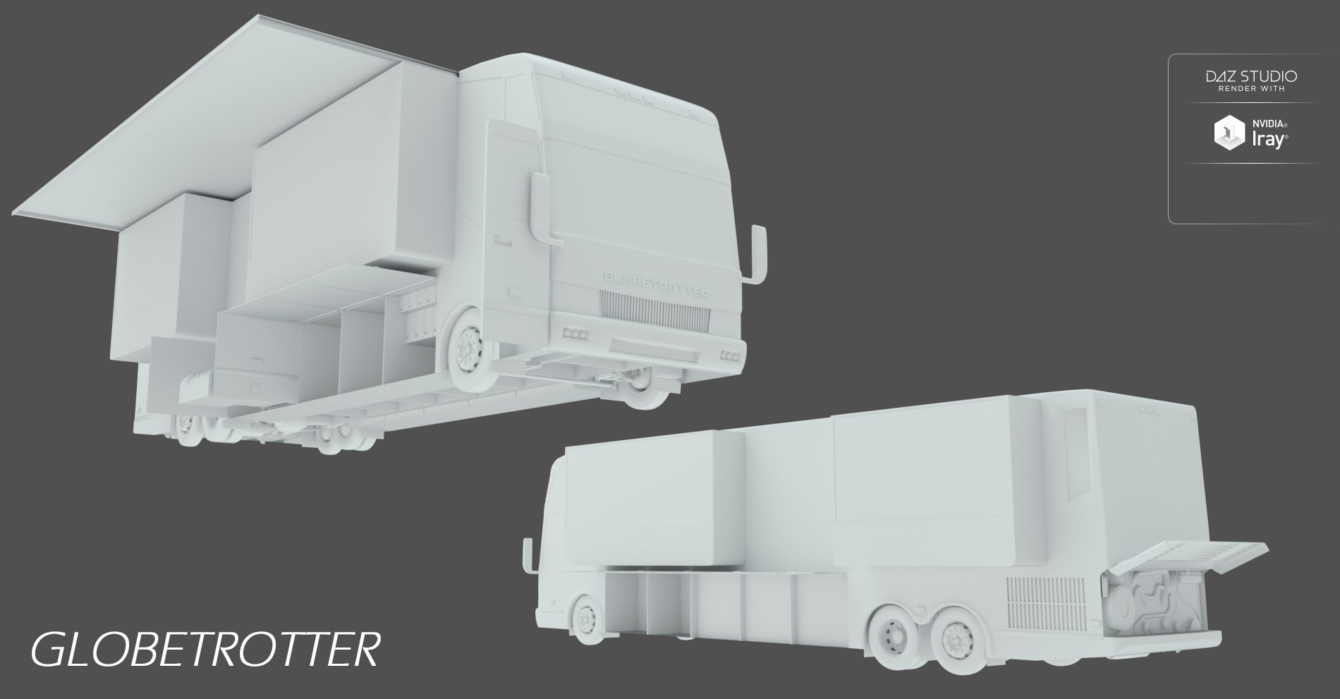 Globetrotter Motor Home Globetrotter Motor Home by: Human, 3D Models by Daz 3D