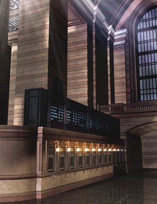 Central Station by: , 3D Models by Daz 3D