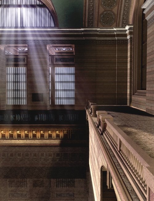 Central Station Central Station by: , 3D Models by Daz 3D