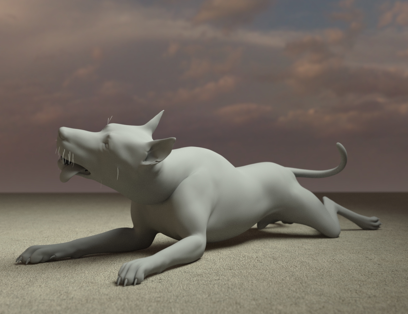 Playful Poses for Daz Dog 8 by: ImagineX, 3D Models by Daz 3D
