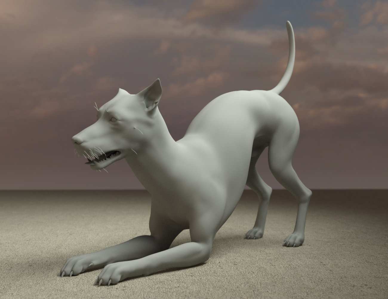 Playful Poses for Daz Dog 8 by: ImagineX, 3D Models by Daz 3D
