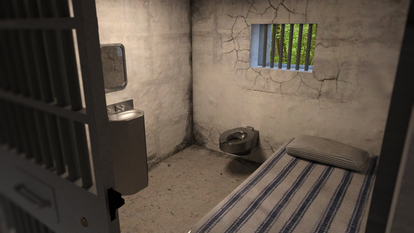 Empty Detention Cell Empty Detention Cell by: Digitallab3D, 3D Models by Daz 3D