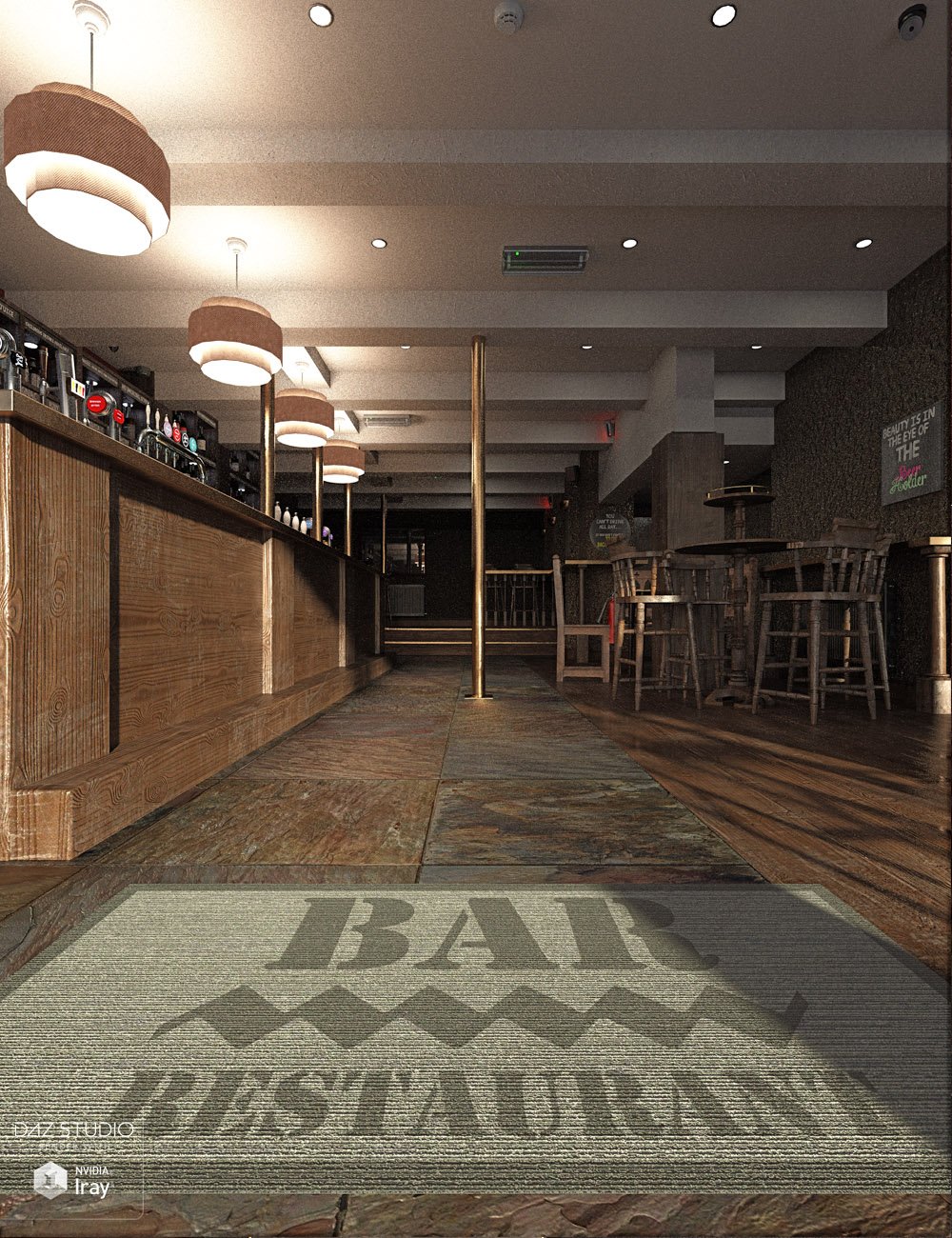 Trendy City Bar by: ForbiddenWhispersDavid Brinnen, 3D Models by Daz 3D