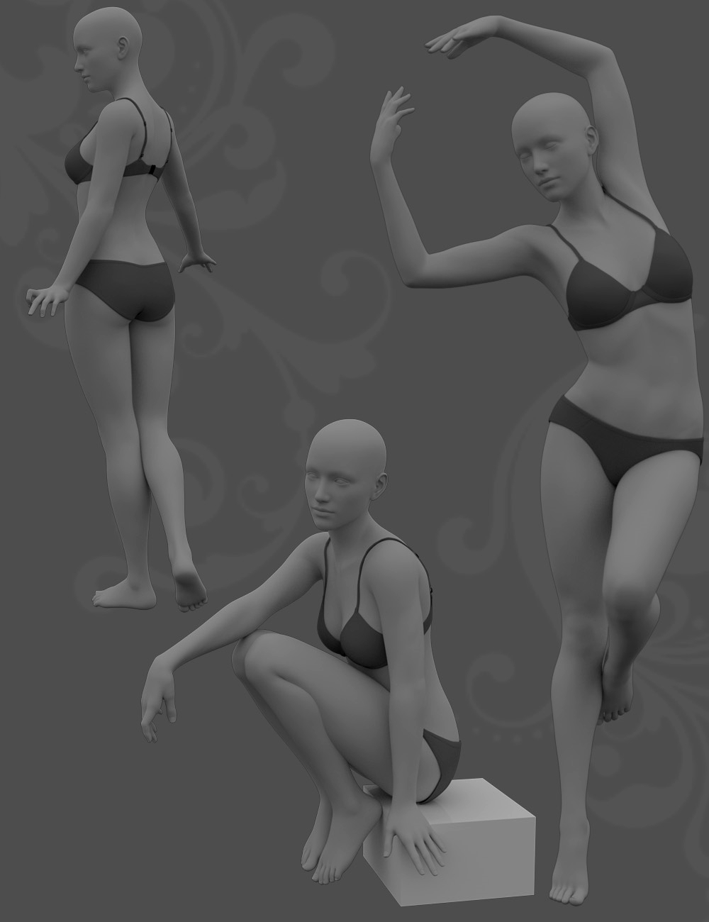 Balance Poses for Genesis 8 Female by: Ensary, 3D Models by Daz 3D