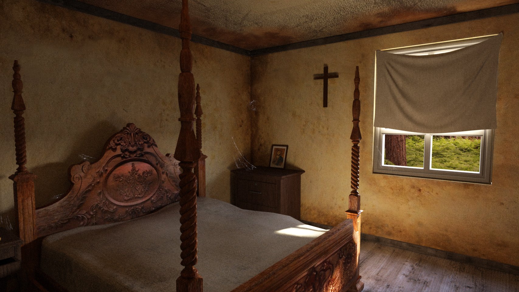Abandoned Room Abandoned Room by: Digitallab3D, 3D Models by Daz 3D
