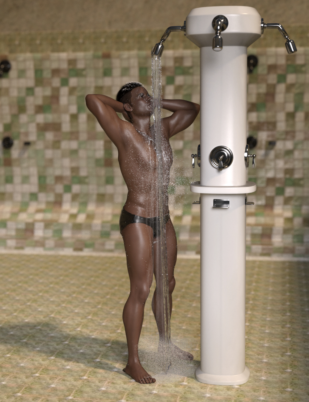 SY Rigged Water Iray 3 dForce by: Sickleyield, 3D Models by Daz 3D