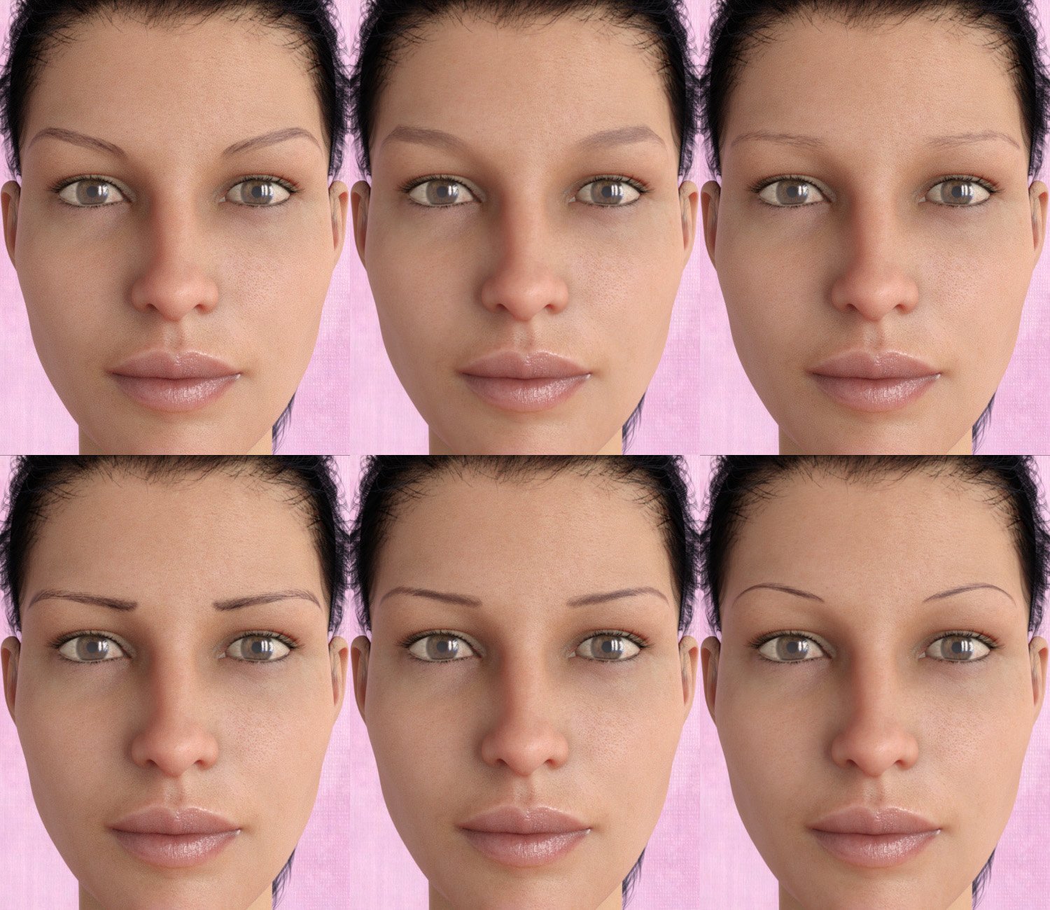 Eyebrows Collection for Genesis 8 Female(s) Eyebrows Collection for Genesis 8 Female(s) by: SF-Design, 3D Models by Daz 3D