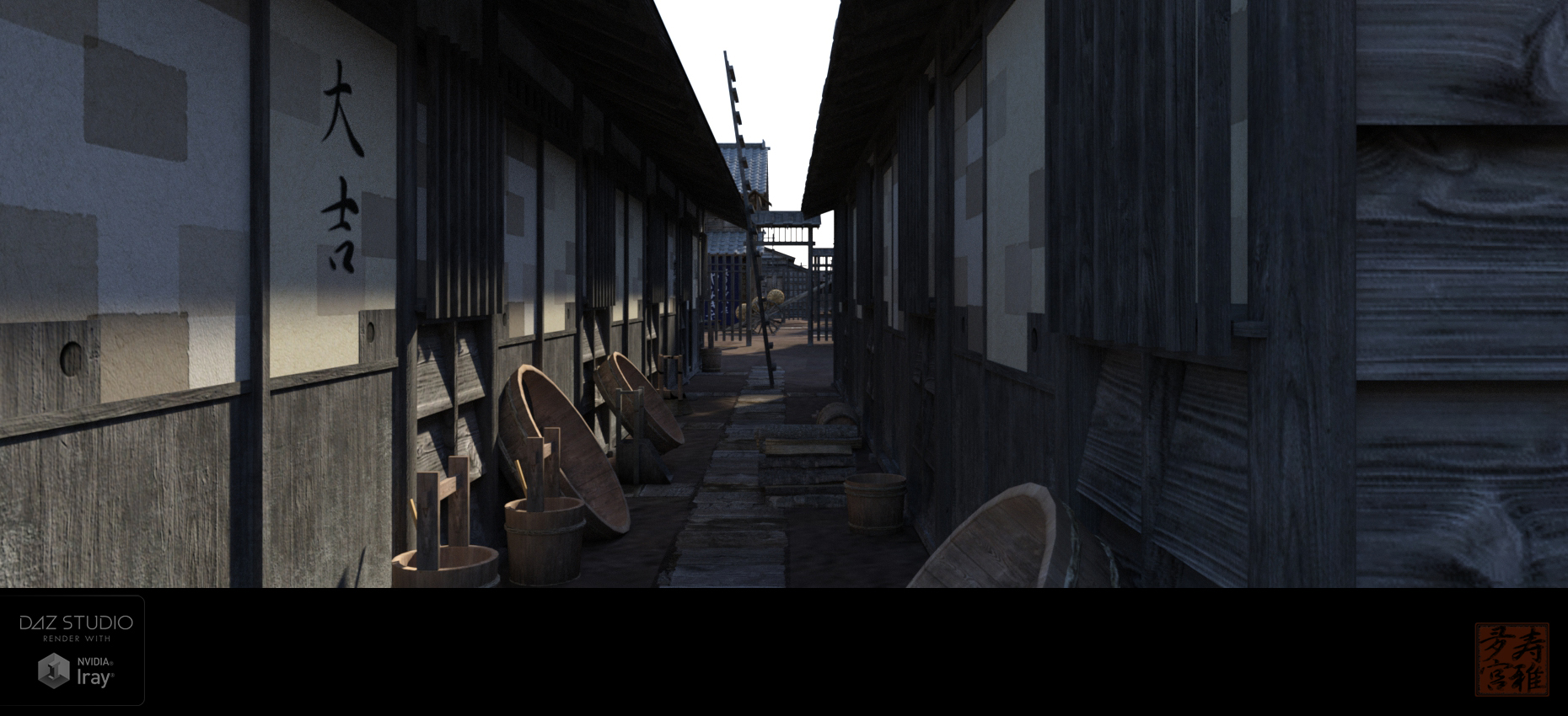 Old Japanese Town Edo Vol.5 Old Japanese Town Edo Vol.5 by: sugatak, 3D Models by Daz 3D