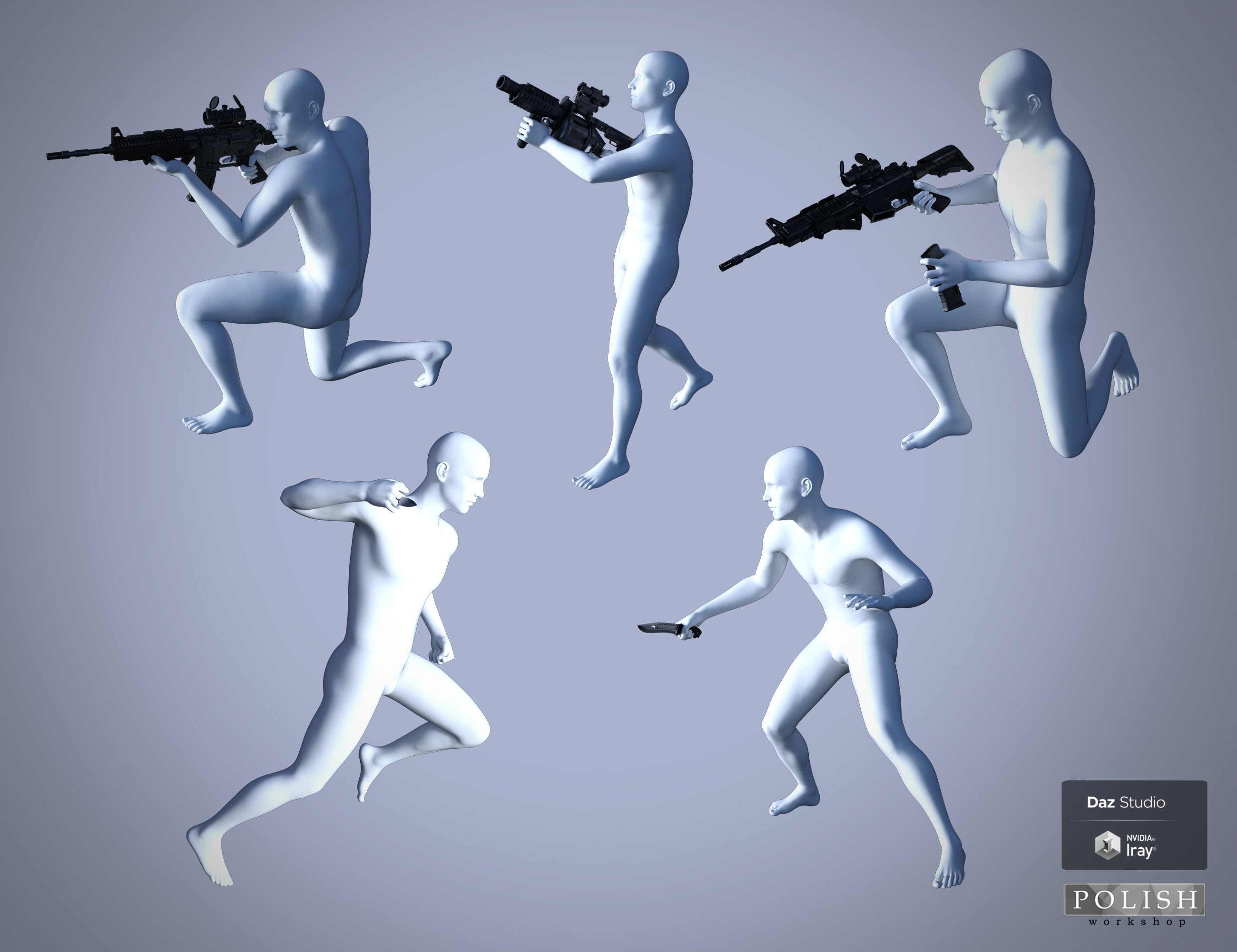 Military Tactical Weapons and Poses for Genesis 8 Military Tactical Weapons and Poses for Genesis 8 by: Polish, 3D Models by Daz 3D